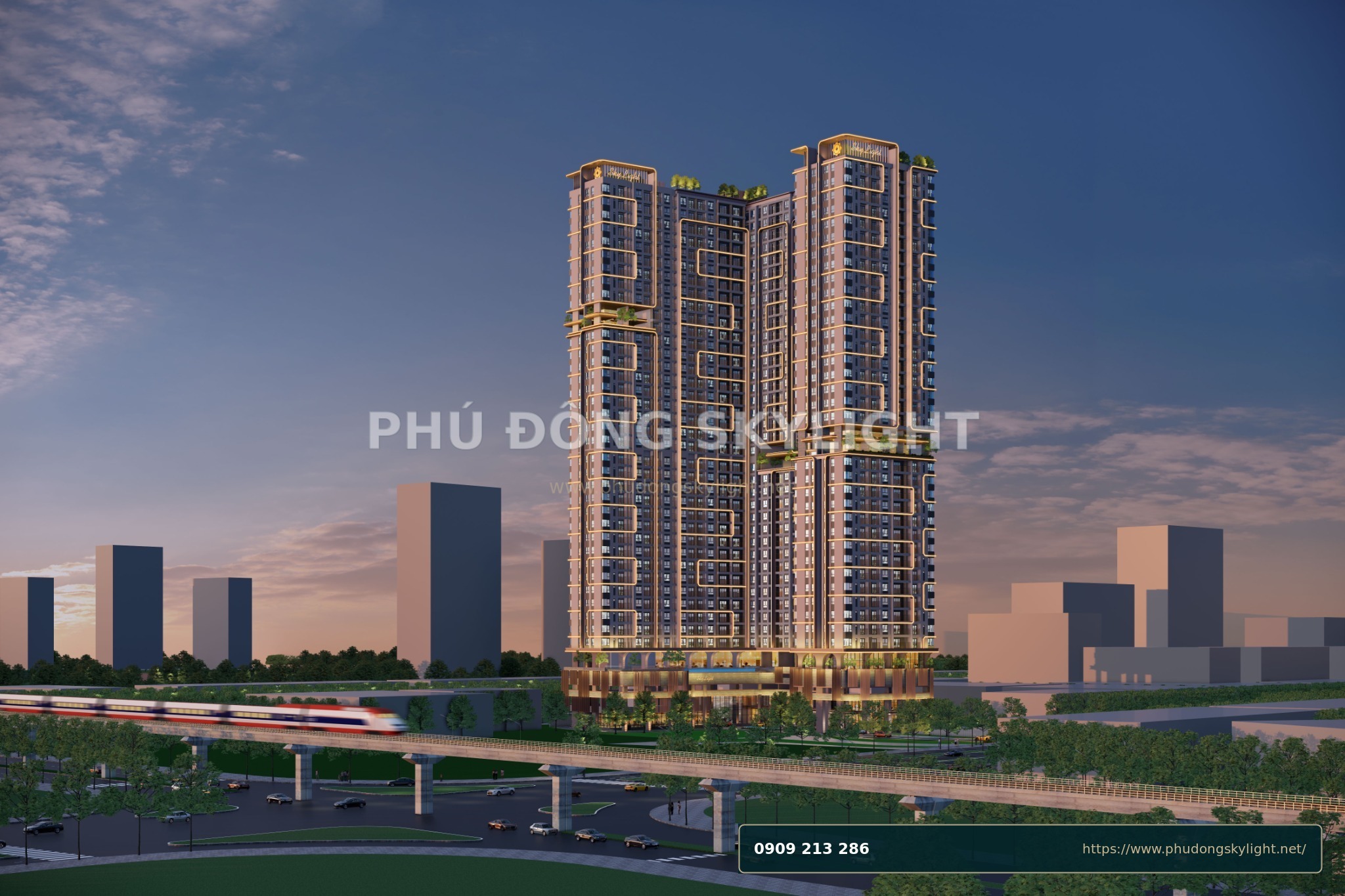 Phú Đông SkyLight kết nối ga Metro S15